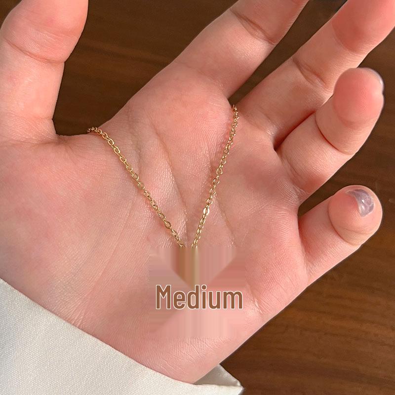 Elegante Damen S925 Sterlingsilber Perlenanhänger Halskette - Leichte Luxus Schlüsselbeinkette