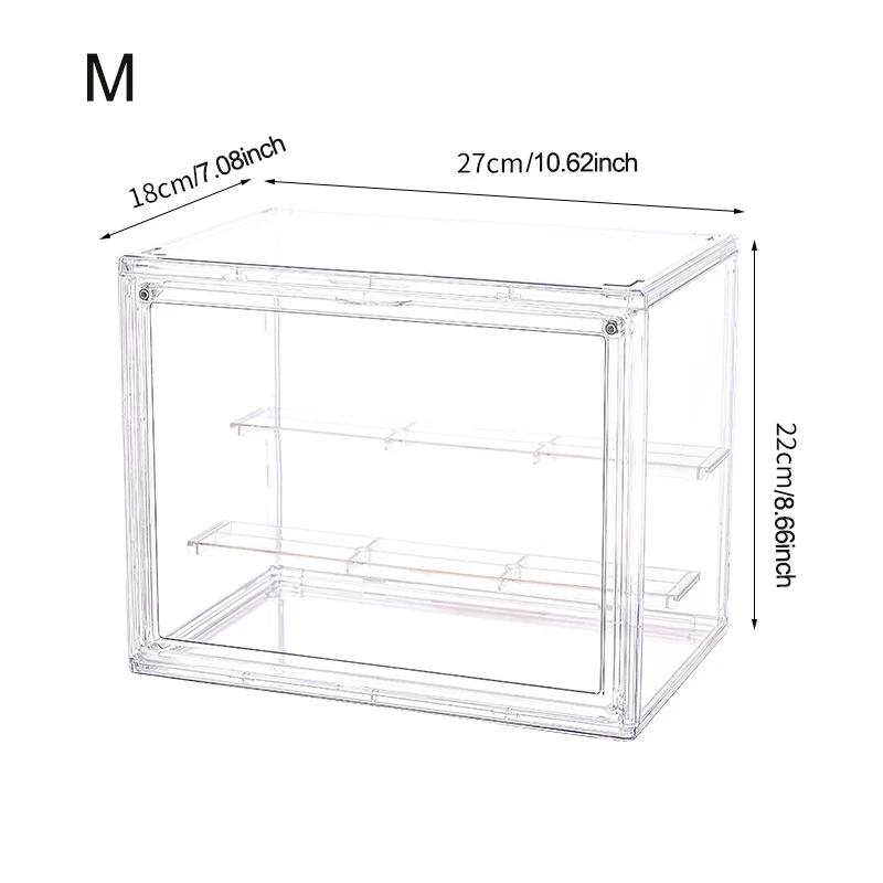 1/120pcs-Blind box display rack, doll storage rack,transparent storage box, suitable for toys, assembly storage display series