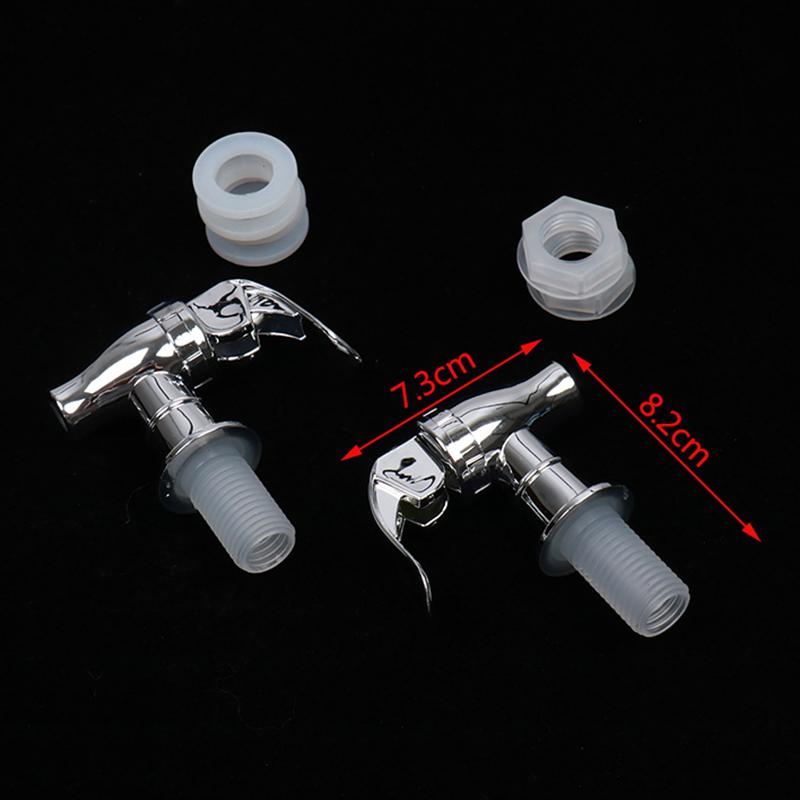 2Pcs Wine Bottle Faucet Jar Wine Barrel Water Tank Faucet With Filter Bibcocks