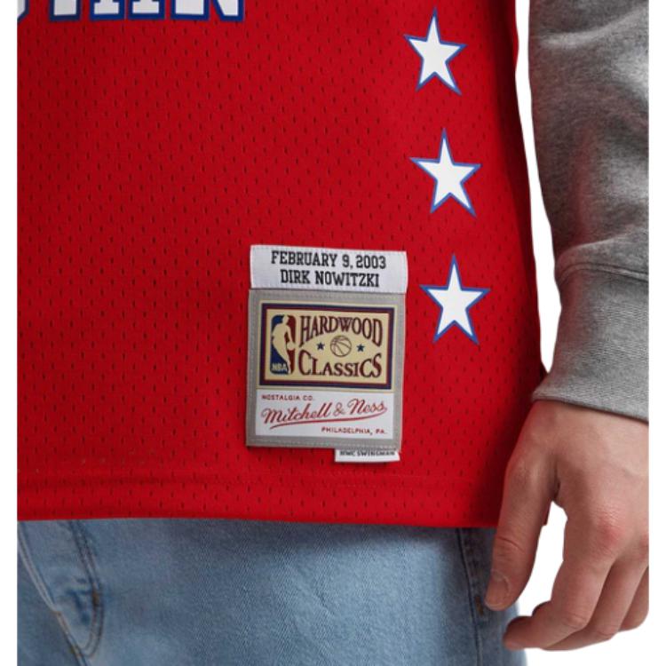 Mitchell Ness Basketball Jerseys Unisex Red Moderate Other SMJY5299-ASW03DNORED1