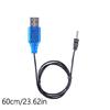 USB-Stromkabel USB auf DC3,7V Stromkabel USB auf DC2,5mm Kabel zum Laden von Lithiumbatterien in RC-Fahrzeugen LED-Anzeigen