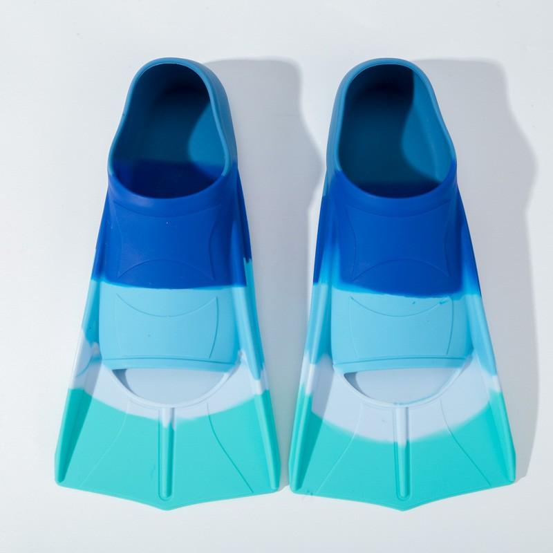 Silicone Swimming Fins Freestyle Breaststroke Snorkeling Training Unisex Adult Kids Size Range