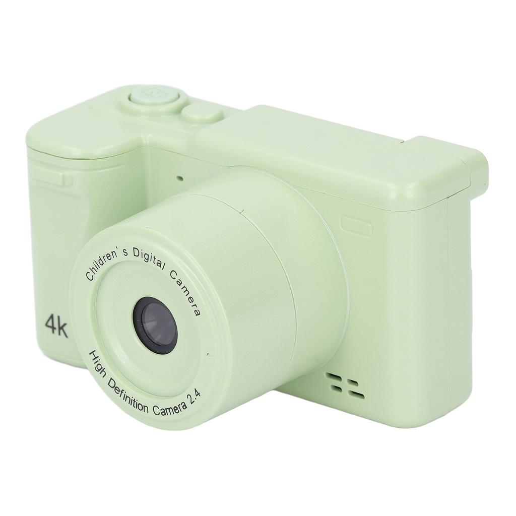 2.4 Inch 4K Digital Video Camera 96MP 4X HD Focus Dual Cameras Face Recognition Timed Vlogging Camera for Students