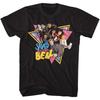Saved By The Bell Group Triangles Black T Shirt