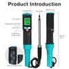 2 In 1 Digital EC/Temp Soil Tester 0.00~4.00mS/cm Conductivity Meter High Accuracy Sensor with ATC for  Planting Gardening
