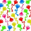 10-30pcs Funny Sticky Hands Toy For Kids Colorful Palm Elastic Sticky Toys Squishy Stress Relief Toys Novelty Gift Party Favors