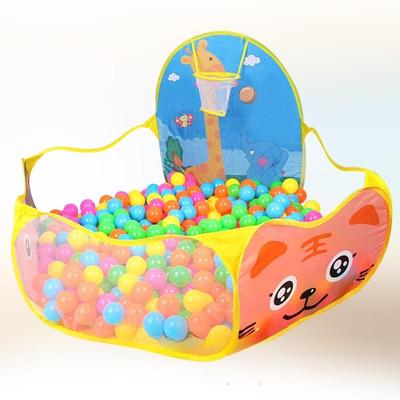 OEING Kids' Ball Pit Play Tent with Basketball Hoop