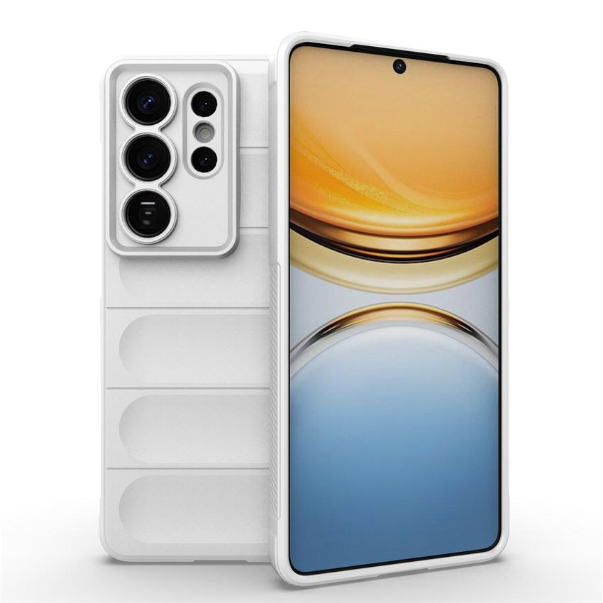 Airbag Weiche Silikon Hautgefühl Minimalistische Handyhülle für Samsung Galaxy S26 Ultra S25 Edge S24 FE S23 Rutschfest Kamera Schutz Stoßfeste Hülle