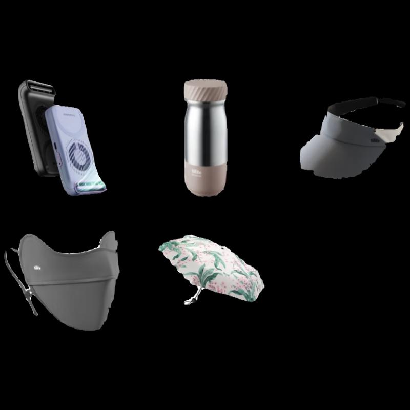 Защита от солнца Beneunder, набор из 5 предметов