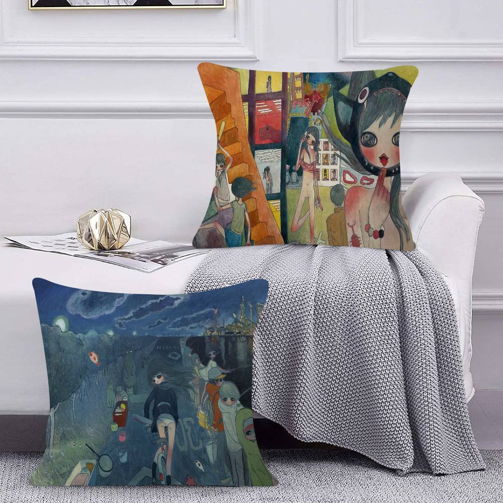 Aya Takano Pillow Anime Pillow Sofa Bed Head Pillow Cover Cushion Cover Fashion