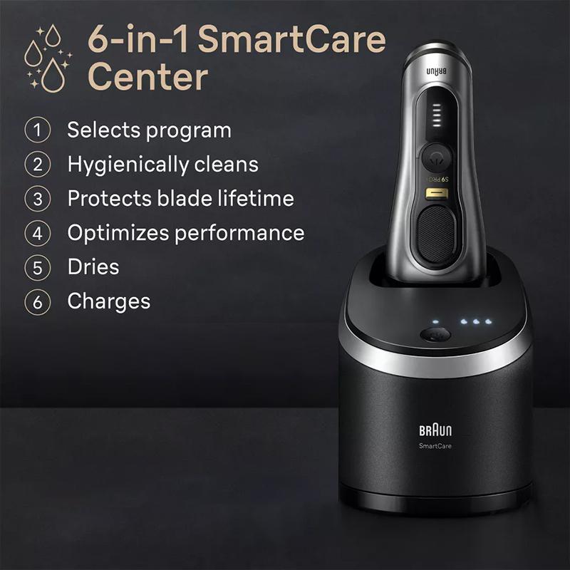 Braun Smart Care Center 5430I Chytré centrum péče o holicí strojek 6 v 1(bez žiletky)