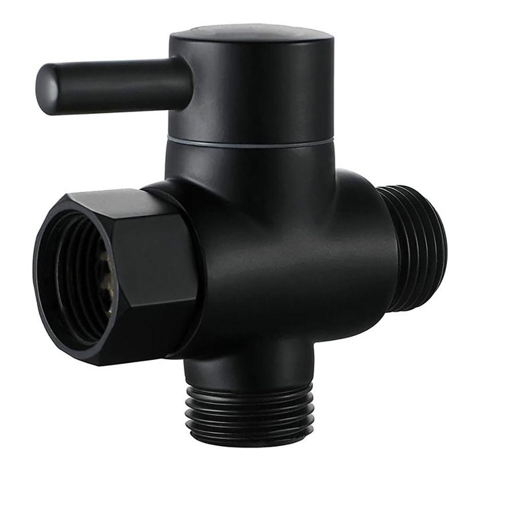 Standard Sizes 3-Way Diverter Valve Zinc Alloy Toilet Bidet Valve Bidet T Adapter Home Improvement