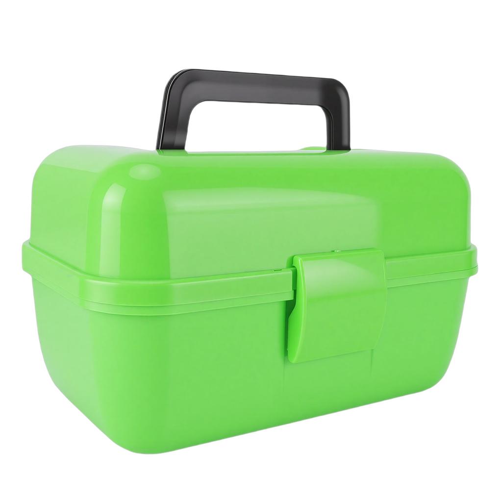 Caixa de Pesca 2 Camadas Multifuncional Armazenamento Isca de Pesca Anzol Ferramentas