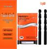 High-Speed Steel Straight Shank Twist Drill Bit for Metal, Mold, and Press - Sizes 4.2mm, 3.6mm, 5.7mm