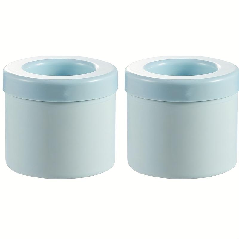 

2 шт. Силиконовая форма для кубиков льда Круглое ведерко для льда Летний дом DIY Холодильник Заморозка Льдогенератор Креативная форма для кубиков льда Барный инструмент