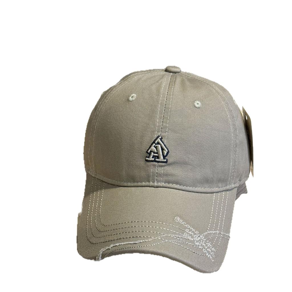 2026New trendy brand letter-embroidered soft-top hat for men, winter baseball cap, versatile for outdoor sports