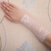 Summer Thin Lace Wrist Support - Women's Breathable Scar Cover Tattoo Sun Protection Gloves