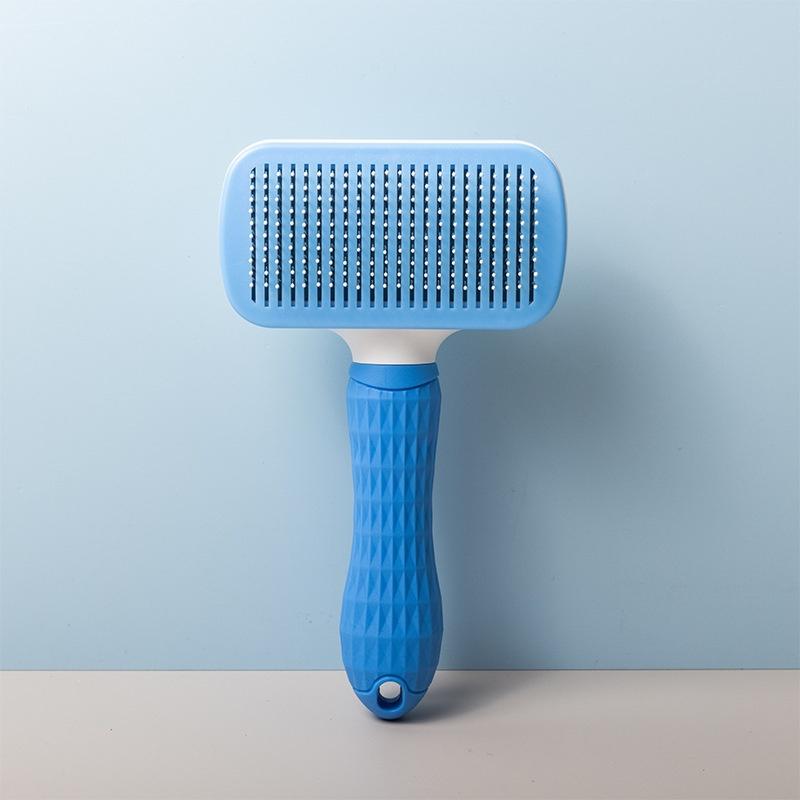 Dog Hair Remover Brush Cat Hair Grooming and Care Comb for Long Hair Dog Pet Removes Hairs Cleaning Bath Brush Pet Supplies