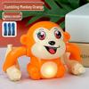 TikTok Electric Tumbling Monkey Toy for Kids – Early Education Light Music Somersault Crawling Monkey