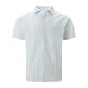 Summer New Tie-dye Lapel Short-sleeved Men's Beach Casual Sports All-match Shirt