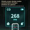 Portable CO Detector GZ-CO10 Carbon Monoxide Alarm USB Rechargeable Sensor for Home Car Camping Safety