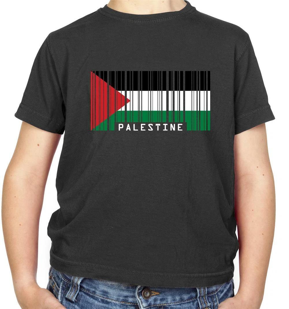 Palestine Flag Kids T-Shirt - Palestinian Flags - State - Country - Asia 100