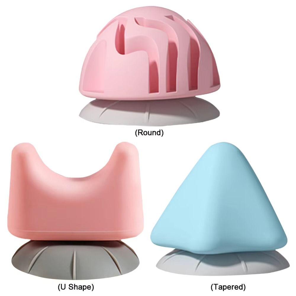 

Yoga Sports Massage Cone Relaxation Fascia Ball Portable Suction Cup Massager Ball Home Use Style 1