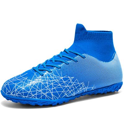 Fußballschuhe 30–47 UNISEX Fußballschuhe High-Top Gummiband Hochelastische Socken Training Kunstrasen Outdoor Sport Training Fußballschuhe