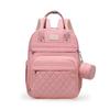 Schoolbag new wholesale mommy bag double shoulder urine pad large capacity thermal insulation lightweight mother and baby bag can be customized LOGO 