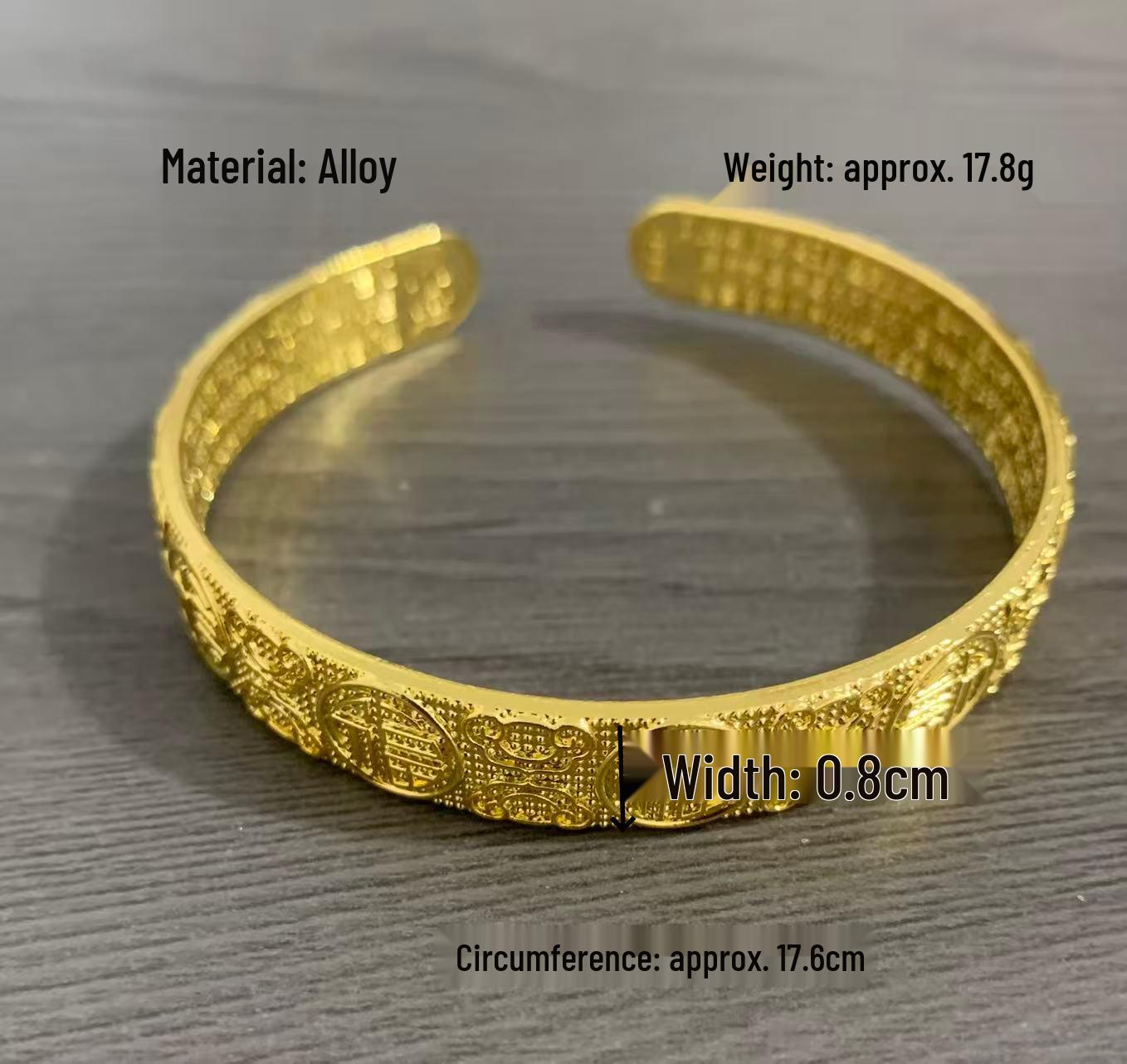 Браслет «Золотое сердце» с сутрой, имитация песочного золота | Цветущие цветы, Широкий браслет, Украшение для женщин Alloy