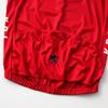 Kapelmuur Cycling Short Sleeve Size S Jersey, Printed, Slash, Red,