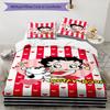 Betty Boop Meilės Dizaino Lovos Patalynės Komplektas 1 Antklodės Užvalkalas + 2 Pagalvių Užvalkalai Minkšti Kvėpuojantys Namų Ūkio Lovos Lino Gaminiai