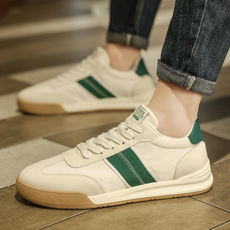 

МодаМужская обувь шнуровка Скейтбординг Кроссовки Обувь Мужская Повседневная Обувь для ходьбы Балетки Модные Холщовые Кроссовки tenis обувь для мужчин 44 зелёный