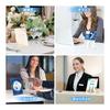 Photo Frame Acrylic Stand, Transparent, Shatterproof, Acrylic Sign Holder, Menu Stand, Pop Stand, Desktop Display, A4 Vertical L-Shape, Pack of 12,