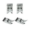  4Pcs  Sewing Presser Foot Straight Stiching Foot Zigzag Foot Replacements