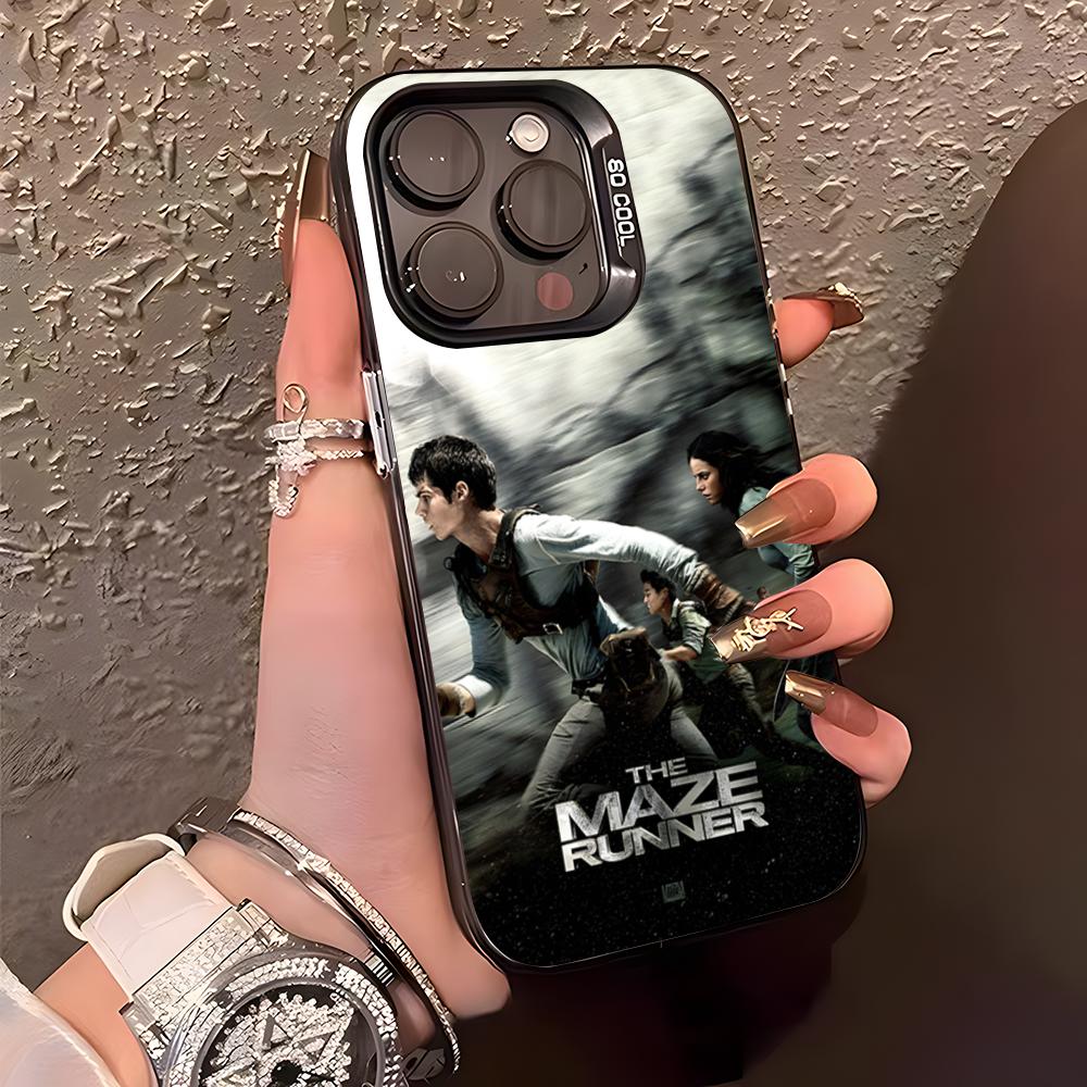 

Movie Series The Maze Runner Phone Case For IPhone17 Air 16 15 14 Plus 13 12 11 Pro XS Max Silver Black Bumper Case iPhone 11