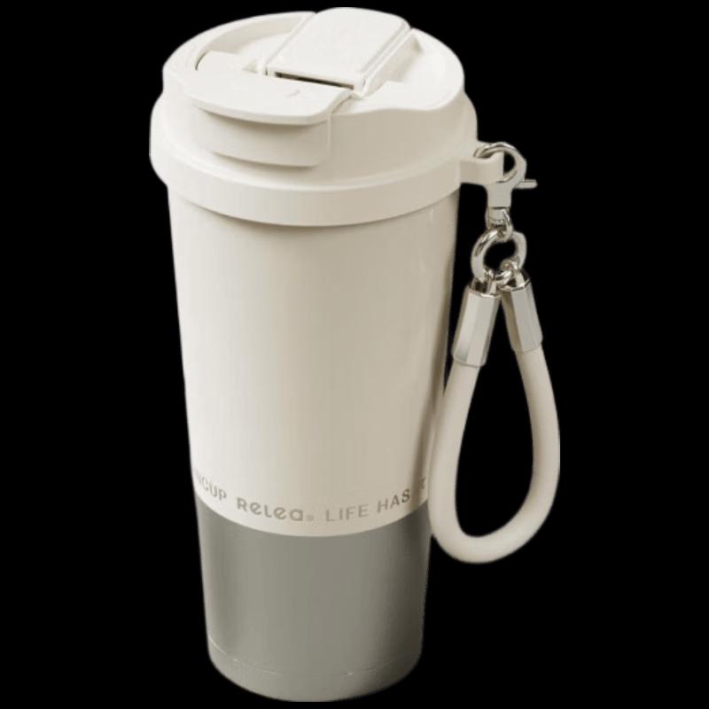 Wushengwu 316L Stainless Steel Double-Drink Travel Mug