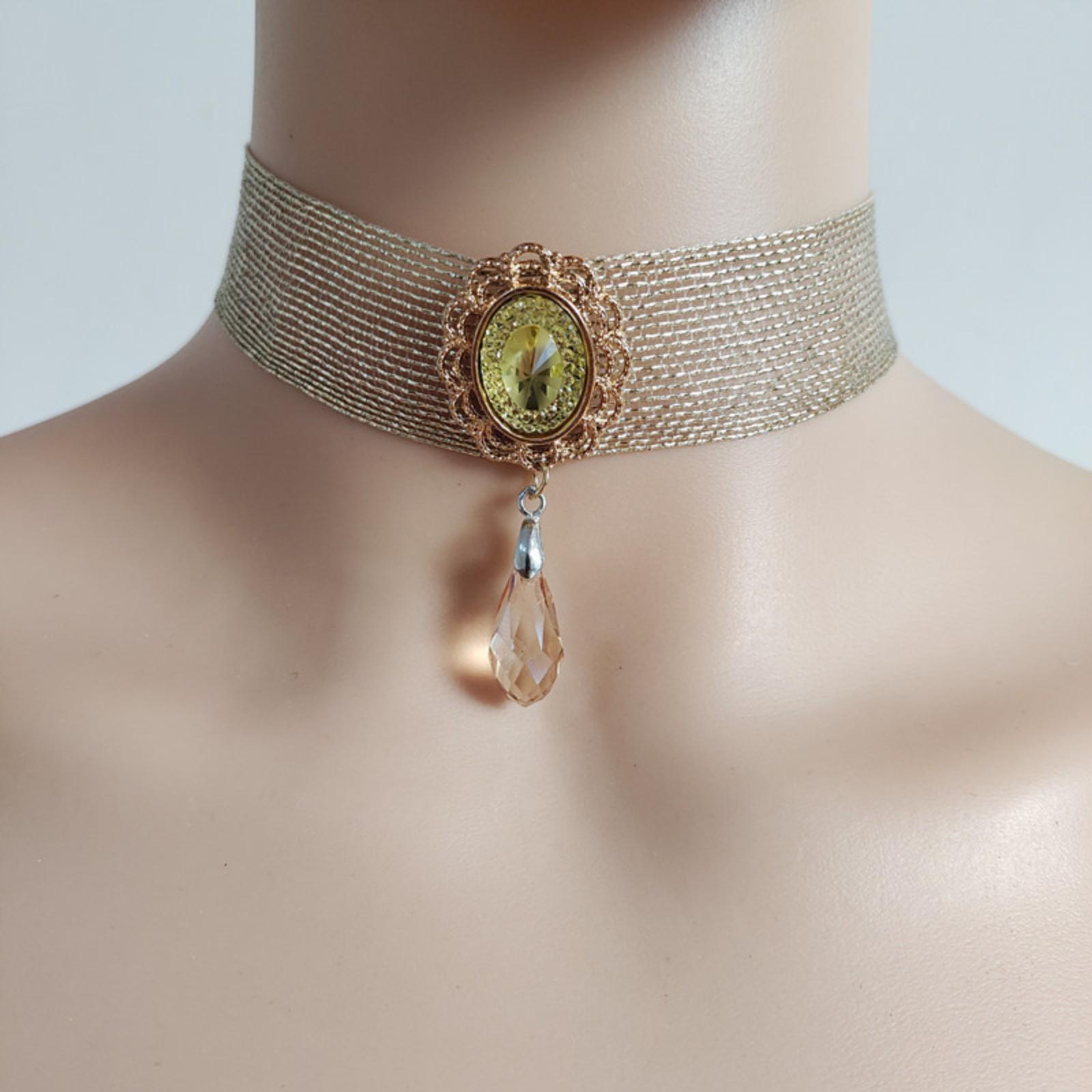 Панк-вдохновленное массивное цепочное колье-чокер на ключицу для женщин, хип-хоп геометрическое колье.