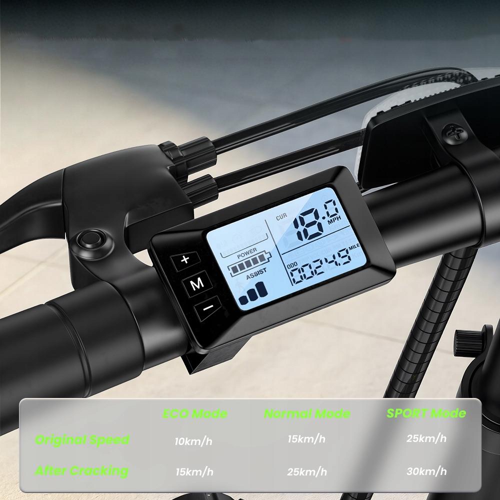 Vélo Électrique Pliant Léger U4 scooters électriques 36V 10.4Ah 16" 25km/h 88km pour 120kg