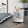Pencil Cup Pen Holder for Desk, 3D Printed Minimalist Stationary High-end Desk Decor Storage Cup, Desktop Makeup Brush Office Vanity Container