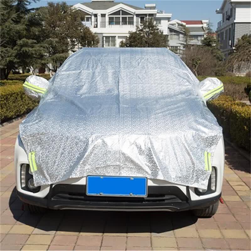 SUOTJIF Universal Thickened Half Car Cover