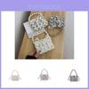 Stylish Mini Pearl Shoulder Bag For Kids Versatile Pvc Material With Breathable Design