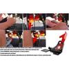 Heavy Duty Spring Parking Brake Lockable Parking Brake Metal Assembly Adjusting Tool Replacement Powersports Accessories