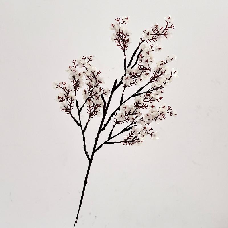 1 st Babys Andningsbara Konstgjorda Blommor Silkesväxter För Höst Halloween Dekor Perfekta Säsongsmässiga Hemdekorationer