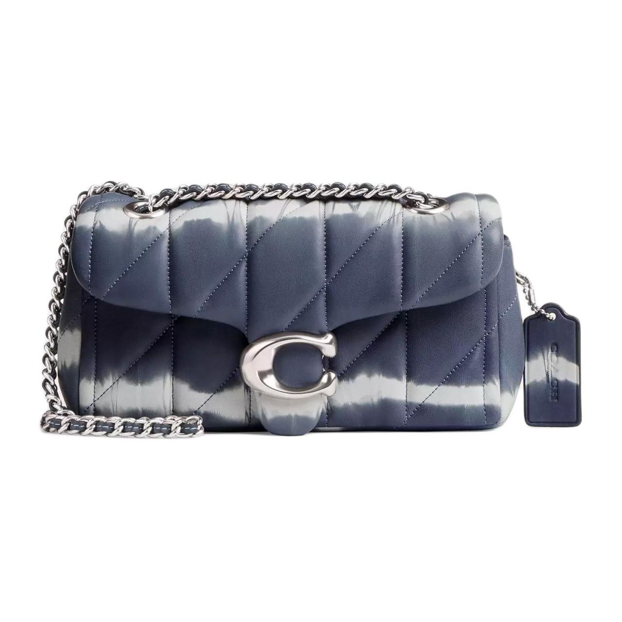 

Coach Tabby 20 Quilted Tie-Dye Napa Leather Shoulder Crossbody Bag Small Women bags Silver Midnight-Navy Multicolor CU080-LHNI9 Basic Set (Bag+Dust Bag)