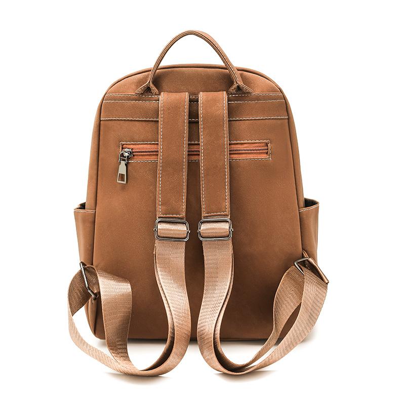 Damen Rucksack Retro Rucksack Pendler Student Schultasche