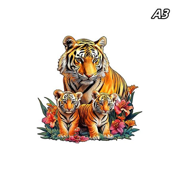 Charming alpaca Interactive Wooden Jigsaw animal Puzzle Toy- Exquisite Model Kit - adult or children Girls Boys Birthday Gifts