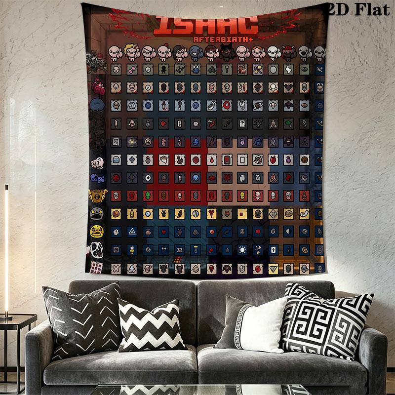 Horror Cartoon Wall Hanging Printed Fabric Blanket Decorative Tapestries for Bedroom Living Room Home Decor