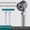 Powerful Pressurized Multifunctional Shower Head with Filter