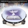 Dove Pattern Decoration Tambourine Percussion Instrument  Music Entertainment
